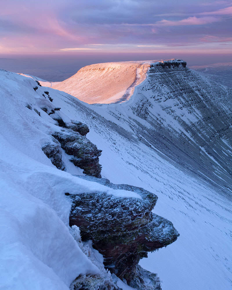 Pen y Fan view of Corn Du