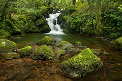 devon waterfall called Black Rock