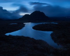 Caseg Fraith with Tryfan above