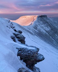 Pen y Fan view of Corn Du