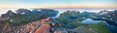 The Lofoten Islands in Northern Norway
