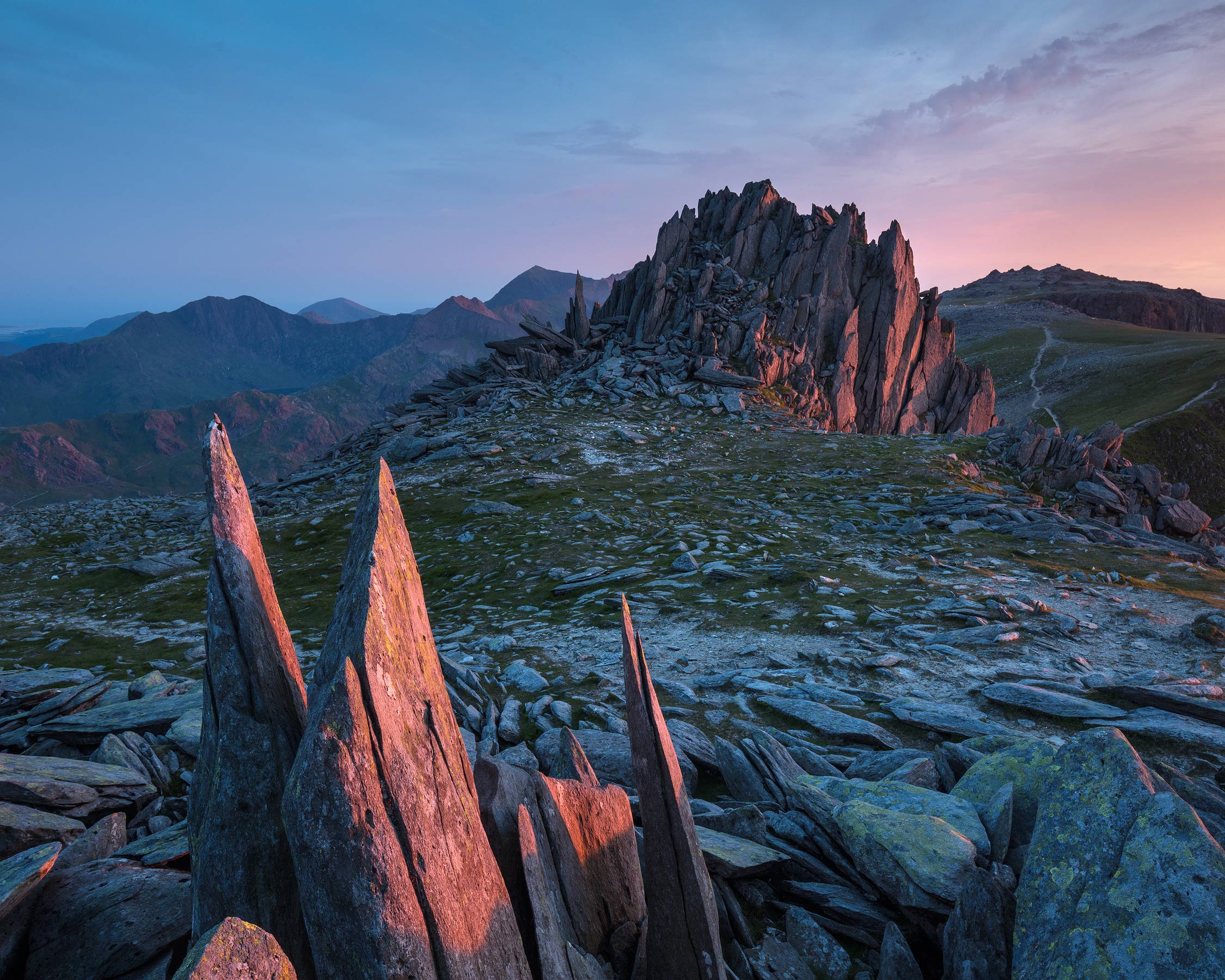 Photo taken at Glyder Fach, Snowdonia, Wales