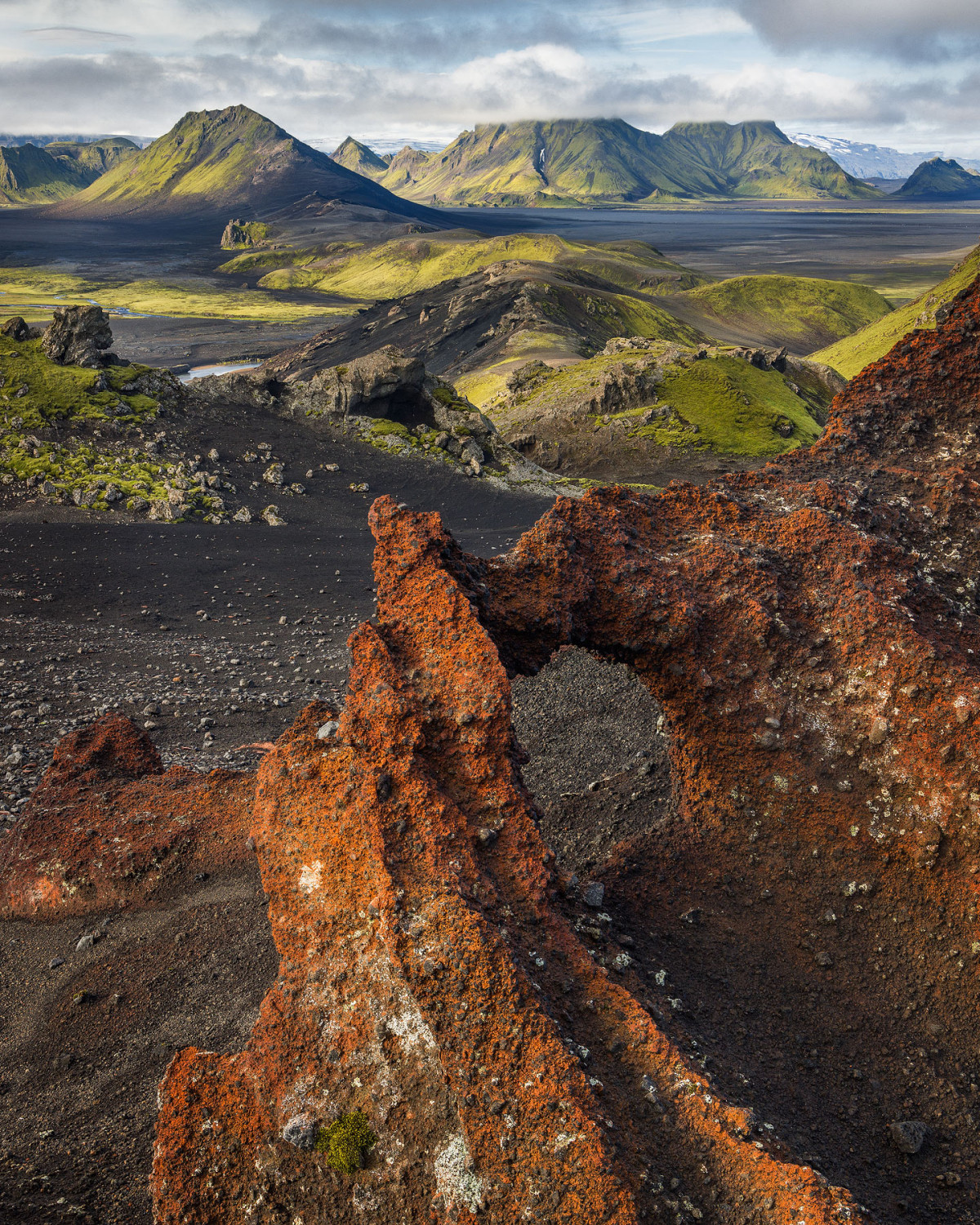 Red Basalt | Highlands of Iceland